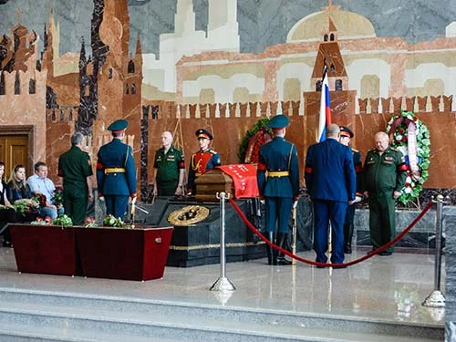 Прощание на VIP-похоронах